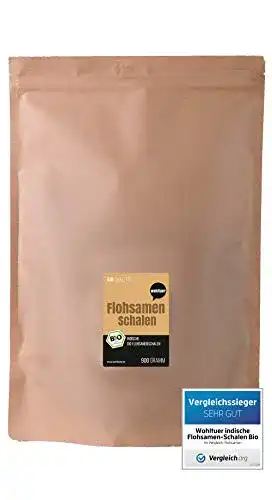 Flohsamen Wohltuer Bio schalen | Indische -Schalen Bio 900g