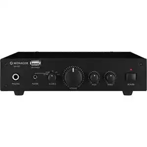 Hifi-Verstärker Monacor SA-100 kompakt, Universal Stereo