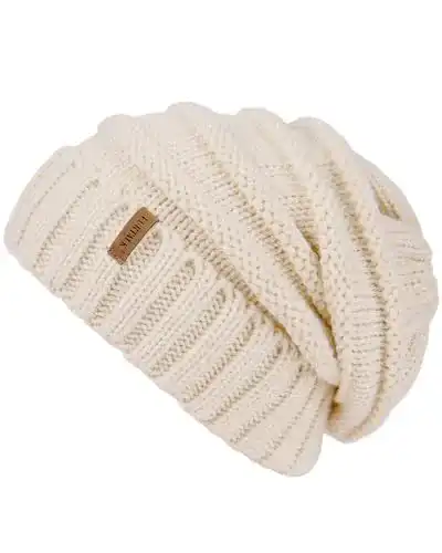 Beanie FURTALK Gestrickte Winter Slouchy Mütze Oversized Unisex