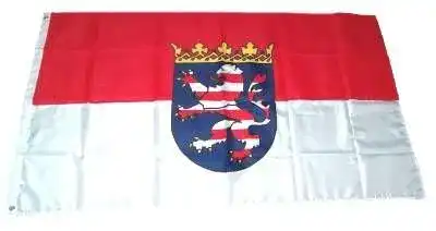 Hessen-Flagge FahnenMax MM Hessen Flagge/Fahne, wetterfest