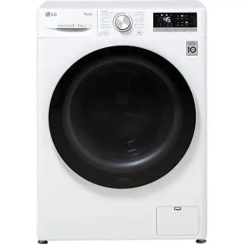 LG-Waschtrockner LG Electronics LG V4WD85S1 Weiß, 1400 U/Min