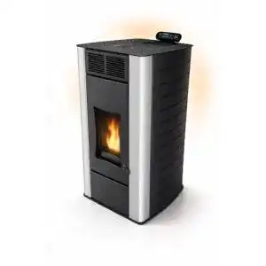 Wasserführender Pelletofen Nemaxx PW18-BK Pelletofen 18 kW