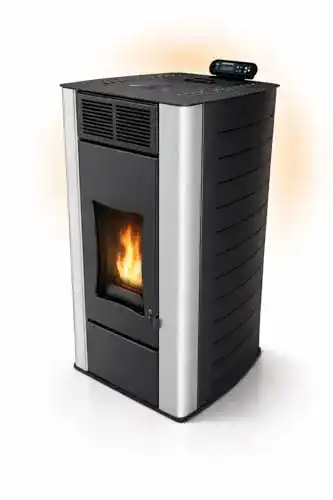 Wasserführender Pelletofen Nemaxx PW18-BK Pelletofen 18 kW