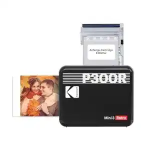 Fotodrucker KODAK P300 Mini 3 Retro, Mobil, Bluetooth