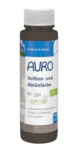 Abtönfarbe Auro Vollton- und – Umbra gebrannt – 0,25L