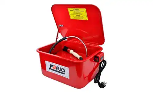 Teilewaschgerät Farys Waschgerät 13 L + Waschbürste mit Pumpe