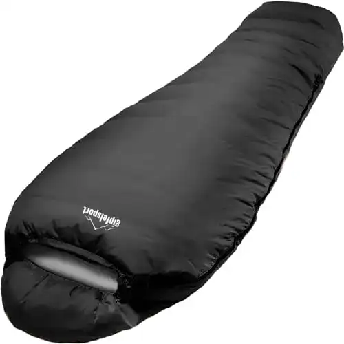 Mumienschlafsack gipfelsport, für Erwachsene und Kinder