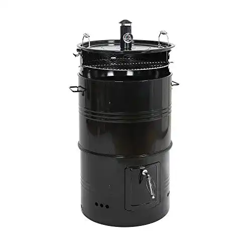 Räuchertonne Mayer Barbecue BRENNA MKG-451 Grilltonne 5 in 1