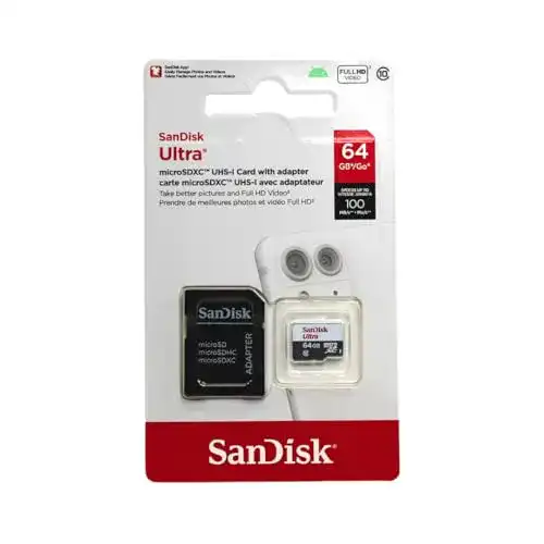 Micro-SD-Karte SanDisk SDSQUNC-064G-GN6MA Ultra 64GB