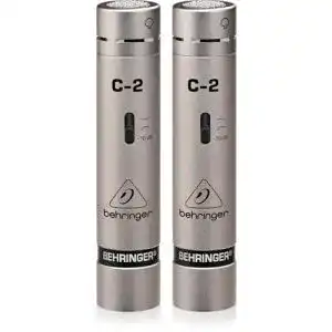 Kleinmembran-Mikrofon Behringer C-2S 2 Studio-Kondensator-