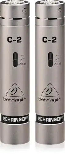 Kleinmembran-Mikrofon Behringer C-2S 2 Studio-Kondensator-