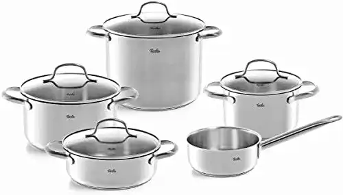 Fissler-Topfset Fissler San Francisco / Edelstahl-Topfset, 5-teilig