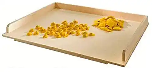 Backbrett Made In Italy Achsen-Pasta mit Rand