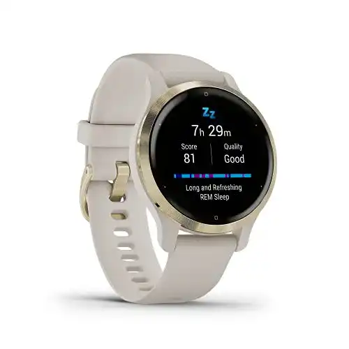 Garmin-Smartwatch Damen Garmin Venu 2S, Sport-Apps, Music