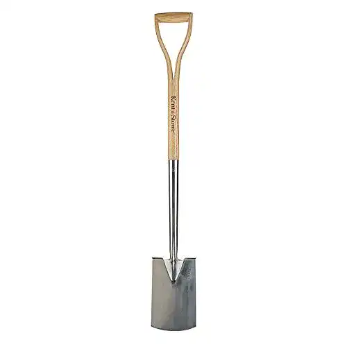 Edelstahl-Spaten Kent & Stowe Beetspaten, Länge: 104 cm