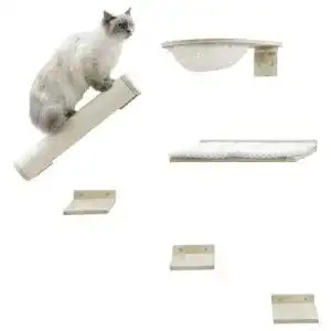 Katzen-Kletterwand Kerbl Katzen Kletterwand Rocky, 6-TLG