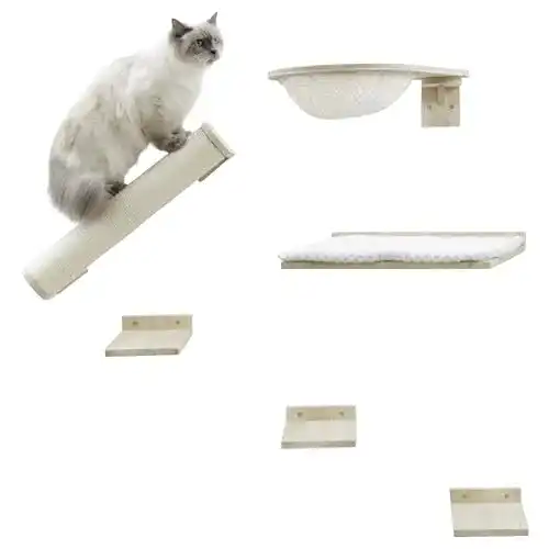 Katzen-Kletterwand Kerbl Katzen Kletterwand Rocky, 6-TLG