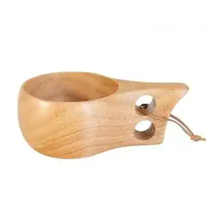 Kuksa JINYOMFLY Holztasse Outdoor, Kaffeetasse aus Holz