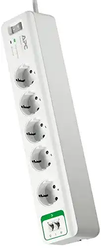 Apc-Steckdosenleiste APC by Schneider Electric PM5T-GR, weiß