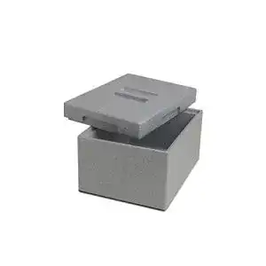 Thermobox Climapor mini aus Styropor, grau, 9 Liter
