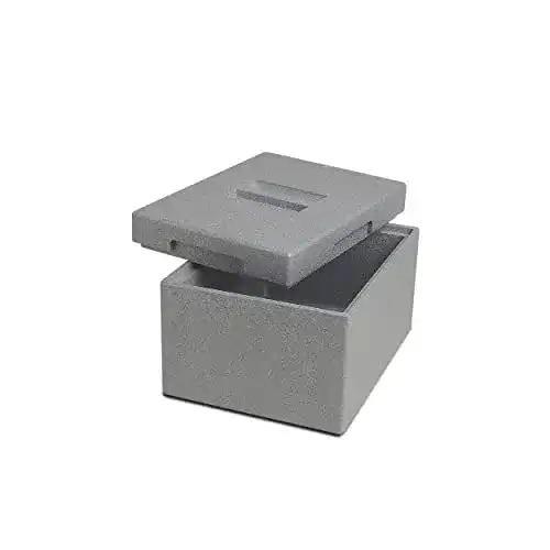 Thermobox Climapor mini aus Styropor, grau, 9 Liter