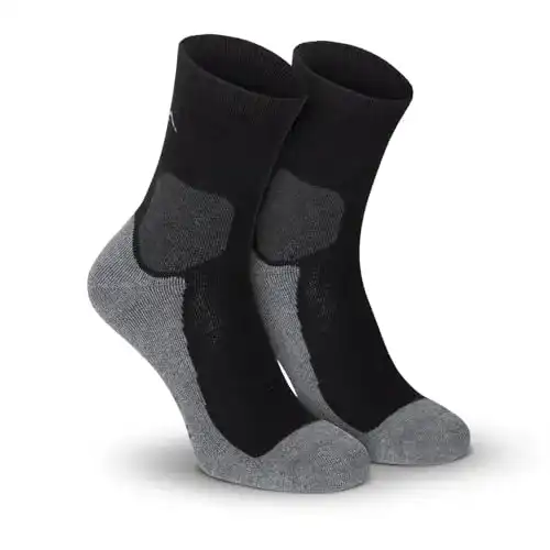 Wandersocken gipfelsport Schwarz (1x Paar) 42-44