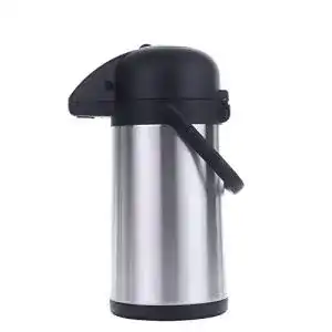 Pumpkanne HI Airpot 2,2 L Isolierkanne Thermo Kanne, Edelstahl