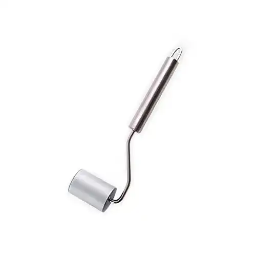 Teigroller klein BESTOMZ Nudelrolle Edelstahl Backrolle