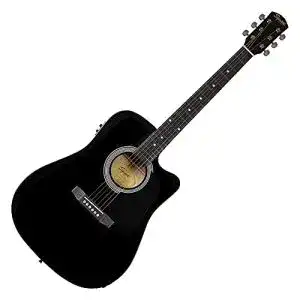 Fender-Westerngitarre Fender 0930307006 SA-105CE Dreadnought-Cutaway