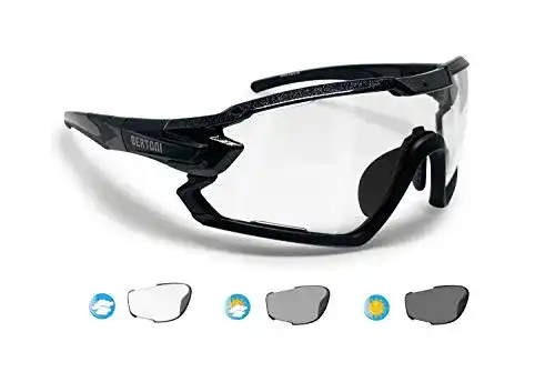 Die beste Fahrradbrille für Brillenträger BERTONI Fahrradbrille Sport 2026 Test Bestseller Fahrradbrille für Brillenträger BERTONI Fahrradbrille Sport
