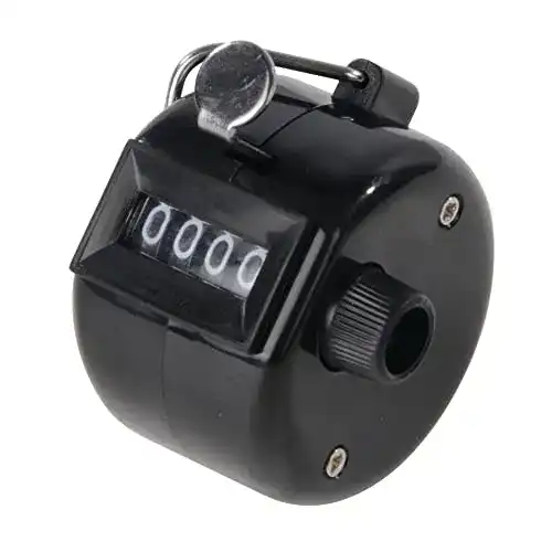 Handzähler Silverline 100112 Mechanischer 4-stellig