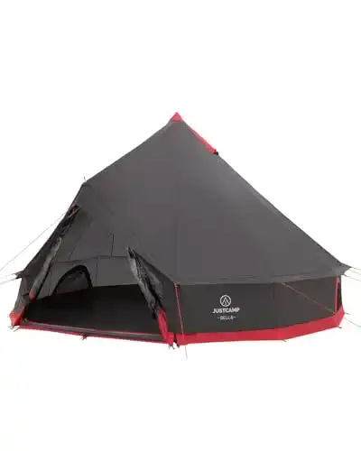 8-Personen-Zelt JUSTCAMP Bell 8 Tipi Zelt für Gruppen, Familien