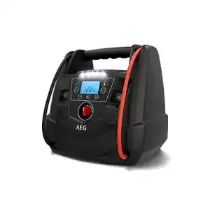 Starthilfe mit Kompressor AEG Automotive, tragbar mit 4 USB