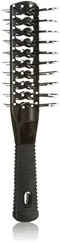 Skelettbürste Efalock Professional Doppeltunnelbürste, schwarz