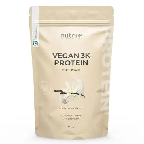 Veganes Proteinpulver Nutri-Plus Shape & Shake Vanille 1kg