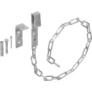 Gitterrostsicherung FeNau | Set: 2 Stk. | mit Sicherheitsketten