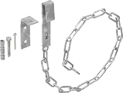 Gitterrostsicherung FeNau | Set: 2 Stk. | mit Sicherheitsketten