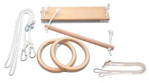 Trapezschaukel LEORIDO Premium Turngeräte für Zuhause