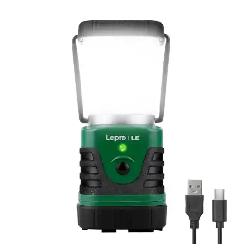 Campinglampe LE D Tragbar, Superhell wiederaufladbar