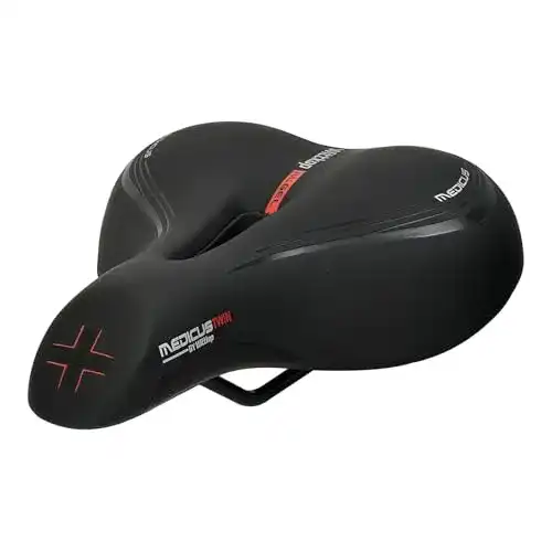 Wittkop-Sattel Wittkop, Medicus Twin 3.0 Cityradsattel, Schwarz