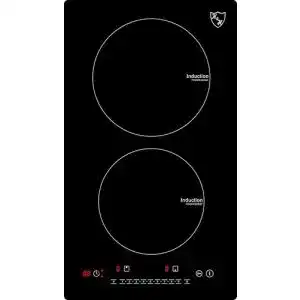 Induktionskochplatte K&H ® Domino 2 Zonen, 30cm Autark