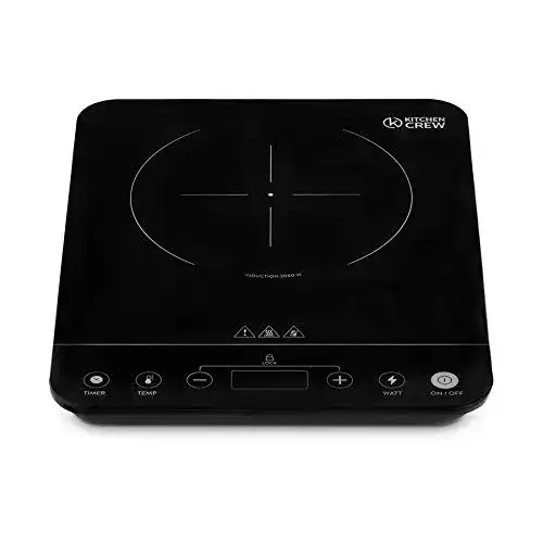 Einzelkochplatten KITCHEN CREW Tragbar, 2000 W, Touch Control