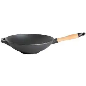 Wok Gusseisen PaellaWorld Gusseisenkuss Wok, Ø 30 cm