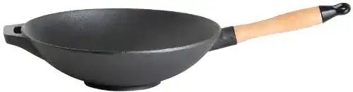 Wok Gusseisen PaellaWorld Gusseisenkuss Wok, Ø 30 cm