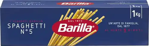 Barilla-Nudeln Barilla Klassische Spaghetti n.5, 1 kg