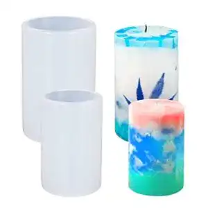 Kerzenform YZNlife DIY Kerzen-Form 2Pcs , DIY Silikonform