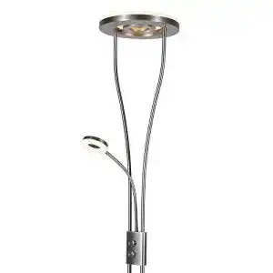 Deckenfluter LHG Moderner LED mit Lesearm, drehbarer Innenring