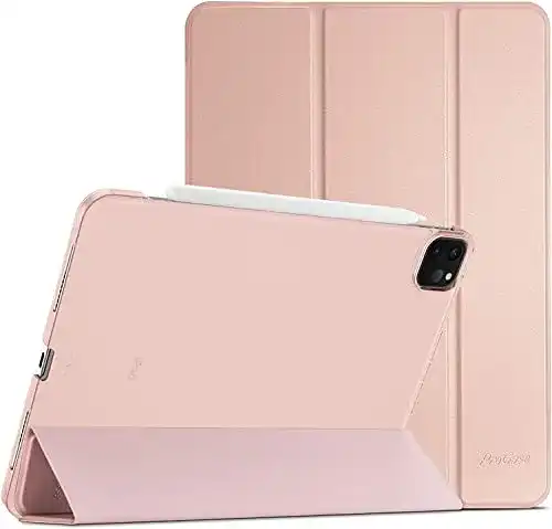 iPad-Pro-11-Hülle ProCase Hülle, Dreifach Falt Klapp Schutzhülle
