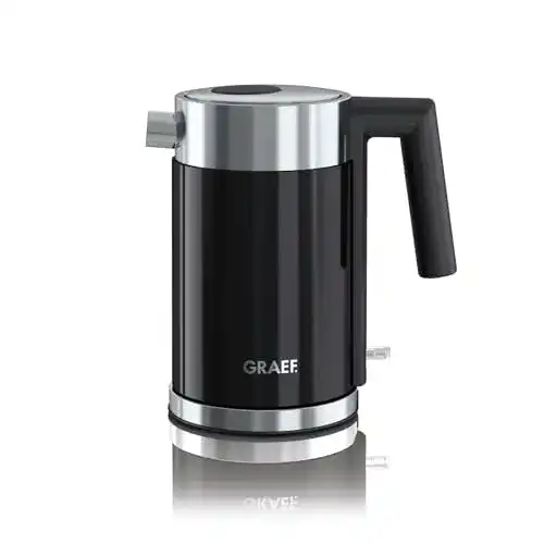 Design-Wasserkocher Graef Edelstahl Wasserkocher WK 402