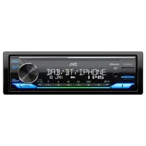 JVC-Autoradio JVC KD-X472DBT USB-Autoradio mit Bluetooth